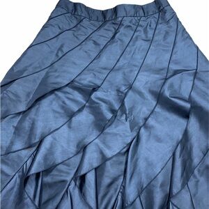 SAMUEL Dong black ruffle skirt size small